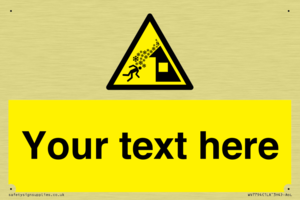 Custom warning roof avalanche